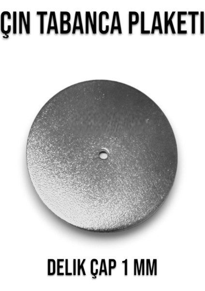Tabanca Plaket Krom Çin 1 mm