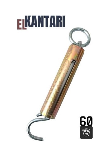 Armando 60 kg Ölçer Hızlı Pratik El Kantarı