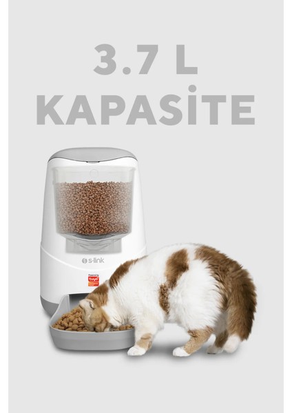 Swapp Sl-20 720P Hd Kameralı Akıllı Evcil Hayvan Besleyici Wi-Fi Tuya Destekli modelleri