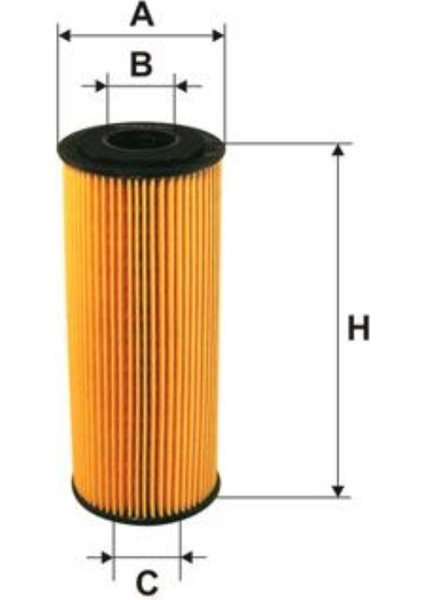 Filtre Yağ Crf 2.5 LT35 Golf Bora Agr