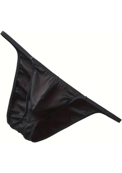 Erkek Siyah Büzgülü Slip Iç Giyim modelleri