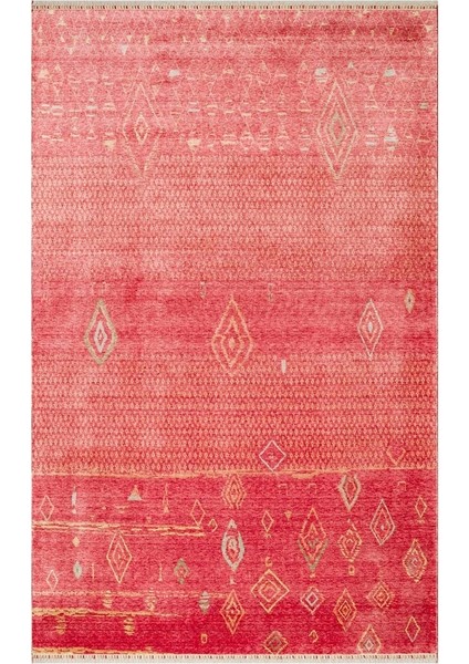 Zara 15 Red Autumn Modern Uşak Halısı
