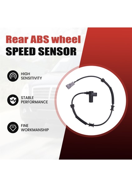 Ssangyong Rexton 2001-2003 Için Araba Ön Abs Tekerlek Hız Sensörü 4892008000 (Yurt Dışından)
