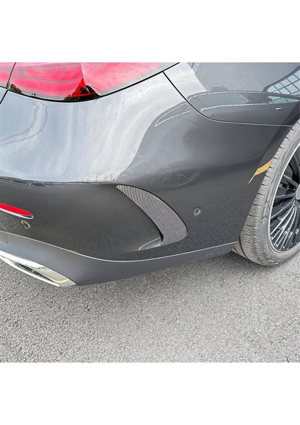 Mercedes-Benz Cle Coupe C236 2024+ Amg Karbon Fiber Için Araba Arka Tampon Spoyleri Yan Kanat Kanard Kaplaması (Yurt Dışından) fiyatları