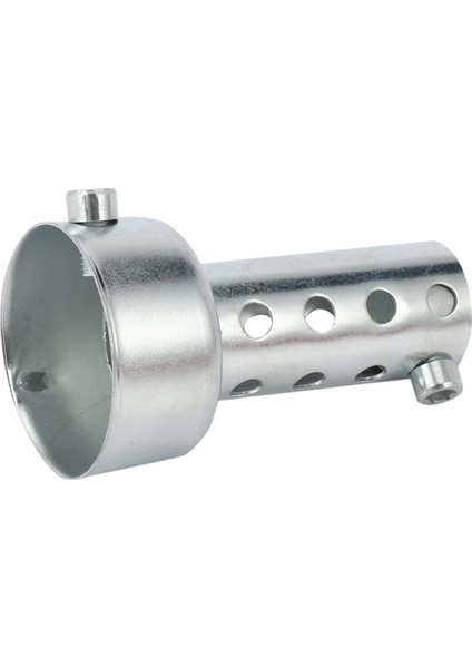 Gümüş Motosiklet Egzoz Kutusu Susturucu Ekleme Baffle Db Killer Susturucu 45MM x 80MM (Yurt Dışından)
