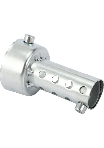 Gümüş Motosiklet Egzoz Kutusu Susturucu Ekleme Baffle Db Killer Susturucu 45MM x 80MM (Yurt Dışından)