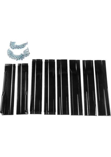 1 Set 2.2m Küçük Çarpışma Önleyici Spoiler Dört Bölmeli Kombine Yan Etek Modifikasyon Parçası Otomobiller Için Evrensel (Yurt Dışından)