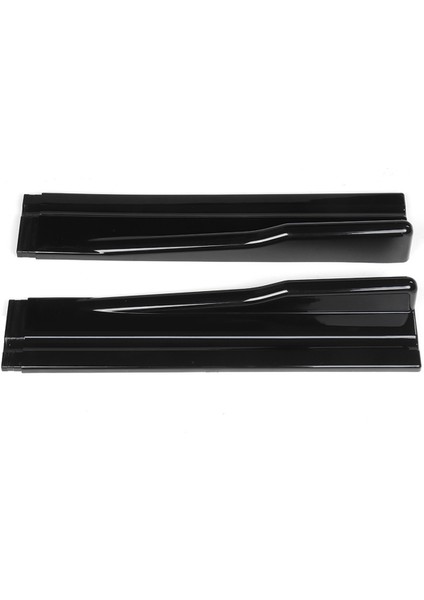 1 Set 2.2m Küçük Çarpışma Önleyici Spoiler Dört Bölmeli Kombine Yan Etek Modifikasyon Parçası Otomobiller Için Evrensel (Yurt Dışından)