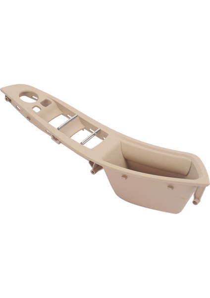 Soldan Direksiyonlu Bmw 5 Serisi F10 F11 520 525 Araba Iç Kapı Kolu Iç Kapı Paneli Çekme Ayar Kapağı (Krem-Beyaz) (Yurt Dışından)