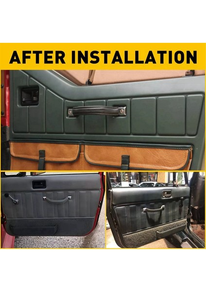 2 Adet Araba Iç Kapı Kolu Kayışı Çekme Jeep Cj5 Cj7 Cj8 Wrangler Yj 1987-1995 55009801KS (Yurt Dışından)