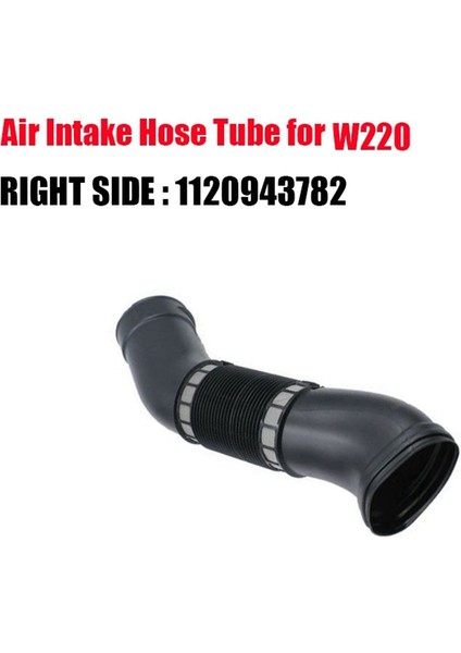 2 Adet Araba Hava Emme Kanalı Hortumu 1120943782 1120943682 Mercedes Benz Için W220 S280 S320 S350 1999-2005 (Yurt Dışından) indirimleri