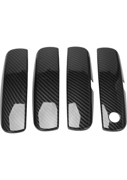 Araba Dış Kapı Kolu Dodge Charger 2011-2021 Için Trim Etiket Çıkartmaları Kaplamaları Kapakları, Gümüş (Yurt Dışından)