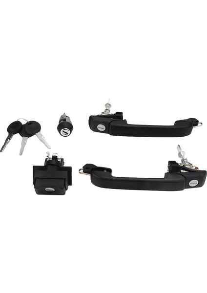 Araba Kapı Kilitleme Sistemi Kilit Seti Kapı Kolu Kilit Kiti Golf Mk3 1H0837207B 1H0905855A 1H6827571A 1H0898081 (Yurt Dışından)