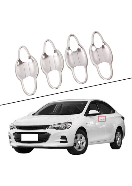 Araba Abs Krom Kapı Koruyucu Kolu Kase Çerçeve Kapak Trimi Chevrolet Cavalier 2016 2017 2018 2019 Aksesuarları (Yurt Dışından) fiyatları