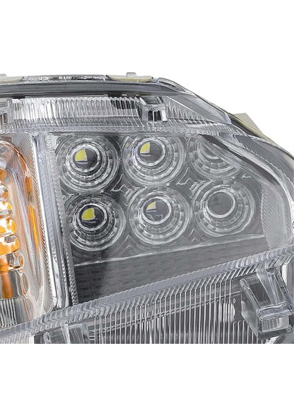 Sol Ön Sis Lambası LED Sinyal Lambası Ampullü 81521-47060 Prius 2012-2015 Gündüz Park Lambası Amber+Beyaz (Yurt Dışından)