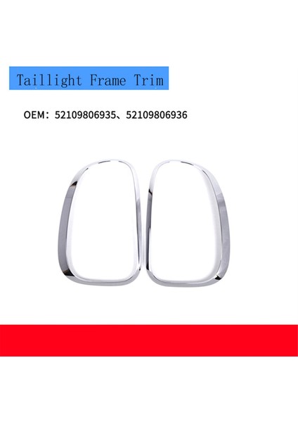 Sağ Stop Lambası Çerçevesi Arka Stop Lambası Çevresi Trim Bmw Mini R60 R61 52109806936 (Yurt Dışından) indirimleri
