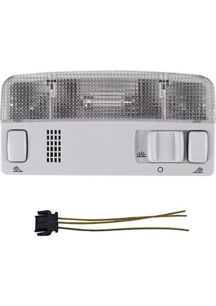 Gri Tavan Iç Okuma Lambası + Kablo 1TD947105 Vw Golf Mk4 Bora Passat Skoda Seat Araba Tavan Lambası 3b0 947 105 C (Yurt Dışından) fiyatları