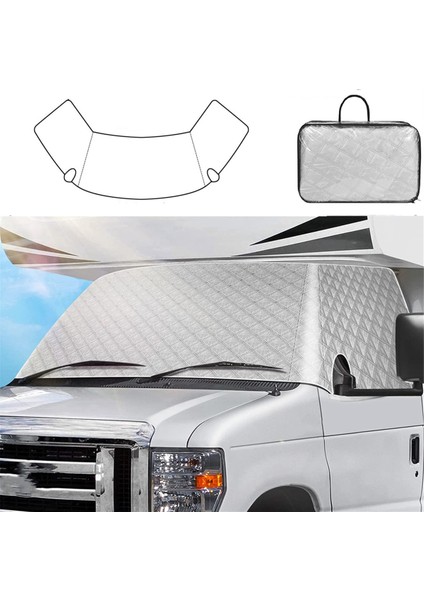 Ford E450 1997-2022 Karavan Karavan Ön Cam Kar Örtüsü Ön Cam Güneşlik (Yurt Dışından) modelleri