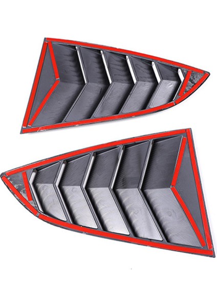 Araba Arka Üçgen Güneşlikler Cam Güneşlik Suu Brz Toyota 86 2022+ Araba Trim Aksesuarları Mat Siyah (Yurt Dışından) fırsatları