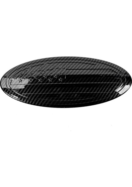 Ford Için Ön Izgara Arka Bagaj Kapağı Amblemi, F150 Mustang Bronco Için 9.5 Inç Abd Bayrağı Amblemi Logosu, Abs Karbon Fiber (Yurt Dışından)