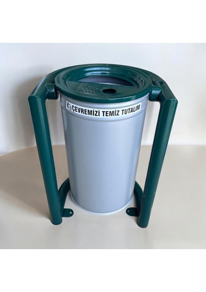 Dış Mekan Çöp Kovası SGC07B, Metal Sallanır 30L