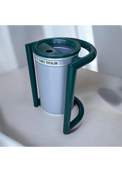 Dış Mekan Çöp Kovası SGC07B, Metal Sallanır 30L