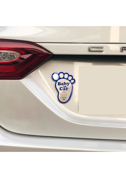 Bebek Araba Etiketi Bebek Gemide Araba Alüminyum Etiket Nissan X-Traıl Qashqai Skoda Octavia Fabia Renault Clio A (Yurt Dışından)
