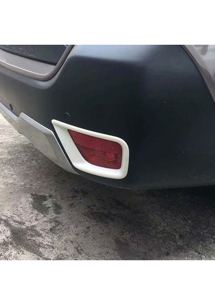 Araba Arka Sis Lambası Lambası Kapağı Trim Çerçeve Çerçeve Styling Suu Outback Bt 2021 2022 Için Karbon Fiber (Yurt Dışından)