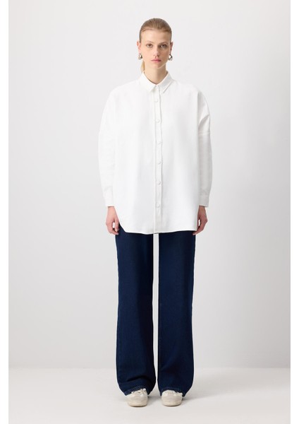 Oversize Basic Gömlek