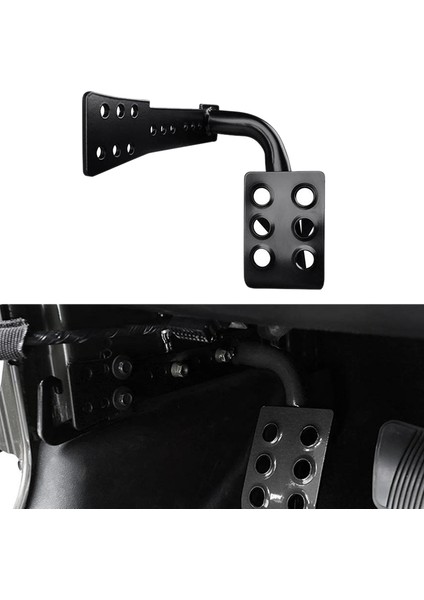 Çelik Ölü Pedal Sol Yan Ayak Dayanağı Jeep Wrangler Jk Sınırsız 2007-2018 Rubicon Sahara x Off Road Spor Aksesuarları (Yurt Dışından) fırsatları