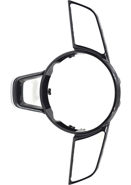 Audi A4 B9 Parlak Siyah Araba Direksiyon Simidi Düğme Çerçevesi Direksiyon Simidi Montaj Aksesuarları (Yurt Dışından) fiyatları