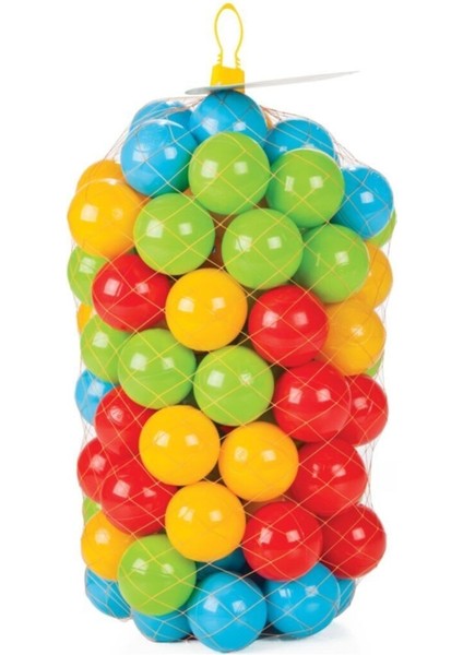 Kaydıraklı Oyun Seti Mavi 168x38 Cm Havuz + 6 Cm 100'Lü Oyun Havuz Topu + Pompa