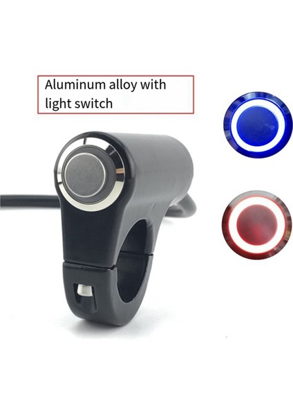 22MM Motosiklet Far Gidonu Anahtarı Basmalı Düğme Konnektörü Bisiklet Motosiklet Için (Yurt Dışından) modelleri