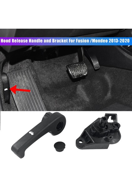 Kaput Açma Kolu Mandalı Çekme Kolu Kolu ve Braketi 2013-2020 Ford / Mondeo ve Lincoln Mkz DS7Z-99042C74-A (Yurt Dışından) modelleri