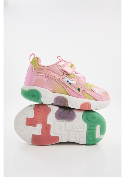 Queen Işıklı Kız Okul Öncesi Pudra Spor Ayakkabı fiyatları