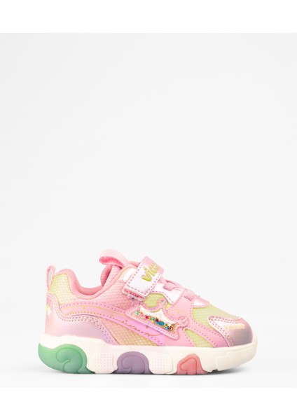 Queen Işıklı Kız Okul Öncesi Pudra Spor Ayakkabı modelleri