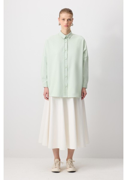 Oversize Basic Gömlek