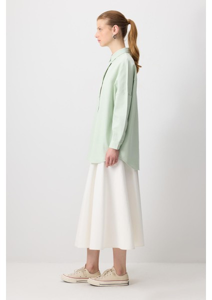 Oversize Basic Gömlek