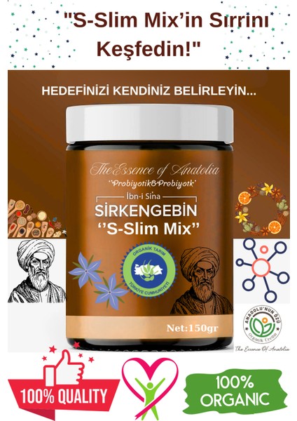 S-Slim Mix (Bitkisel Karışım Toz) fırsatları