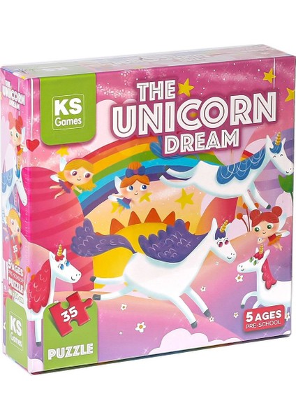 Prs 32710 The Unicorn Dream Pre School Puzzle -Ks Puzzle
