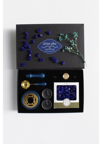 Mum Mührü Uygulama Seti Kahverengi Kendin Yap Mühür Seti 7 Parça BBS1012 fiyatları