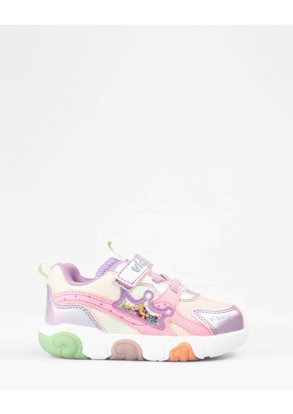 Queen Işıklı Kız Bebek Lila Spor Ayakkabı