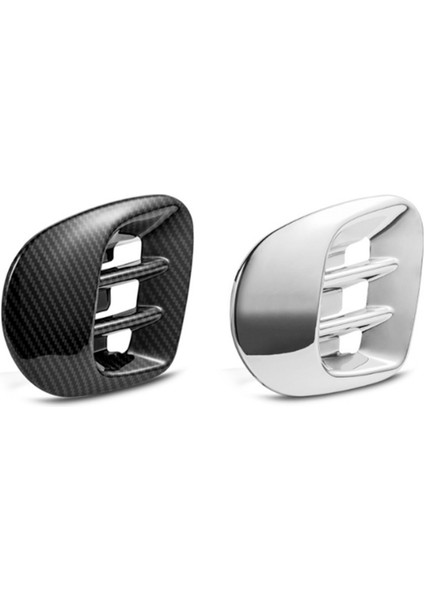 Araba Hava Çıkışı Trim Çerçevesi Hava Girişi Koruyucu Kapak Mercedes Benz Smart 453 Fortwo 2015-2020 Gümüş (Yurt Dışından) indirimleri