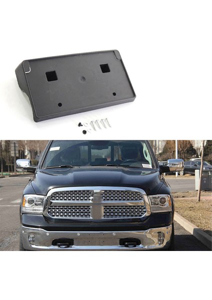Otomotiv Plaka Fotoğraf Tutucu Plaka Tutucu Montaj Braketi Dodge Ram 2500 3500 2019-2021 68362197AA (Yurt Dışından) modelleri