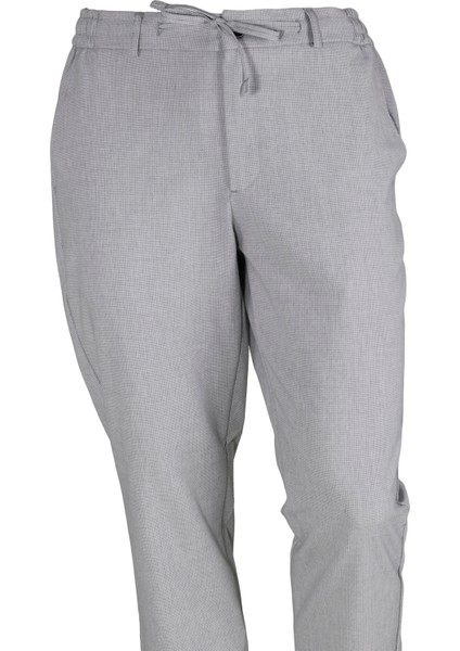Erkek Terleme Yapmaz Beli Lastikli Bağcıklı Jogger Pantolon 2832-GRİ fırsatları