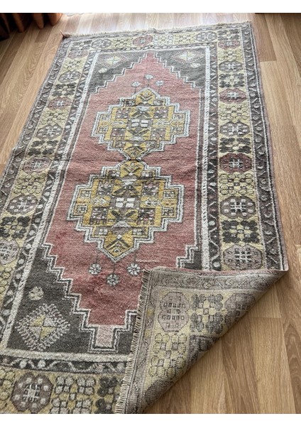 127X217 cm Küçük Türk Halı, El Dokuma Yün Halı, Benzersiz Motifler, Vintage Bohem Zemin Halısı, Sıcak Şık Ev Dekor fiyatları