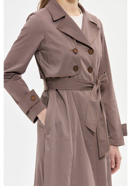 Dikiş Detaylı Trenc Kahve fırsatları