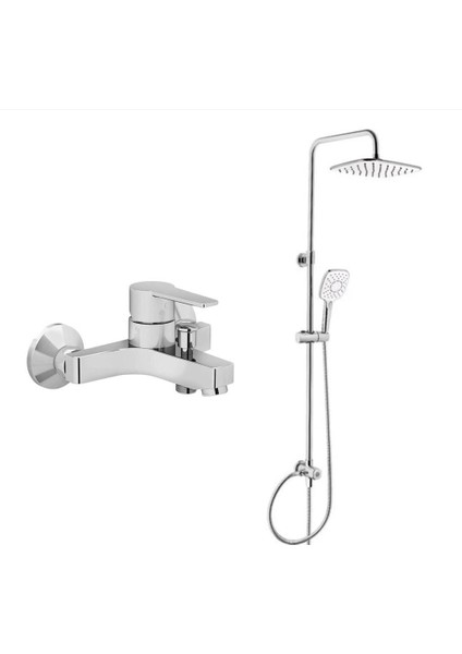 Nora S Banyo Bataryası + Artema 3s Duş Sistemi
