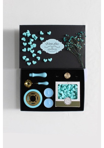 Mum Mührü Uygulama Seti Eflatun Kendin Yap Mühür Seti 7 Parça BBS1011 fiyatları