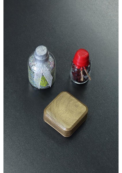 Mühürcüm Şişe Mühürleme Kalıp Mum Mührü 1 kg Gold Renk